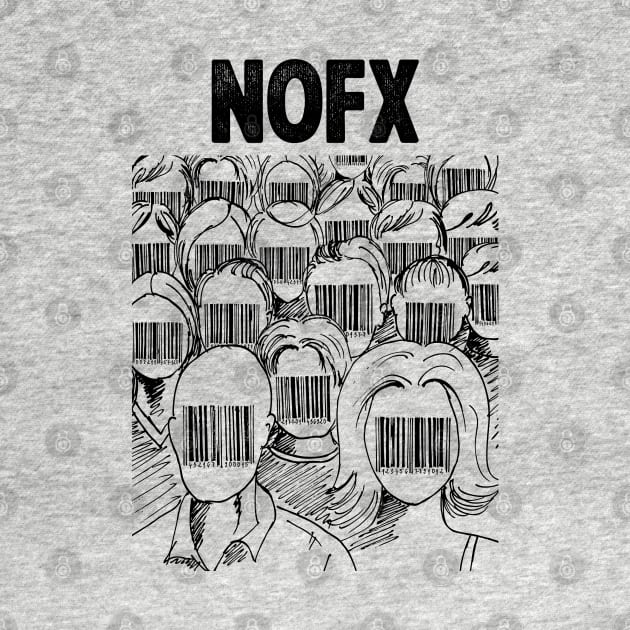 Barcode face NOFX by adima